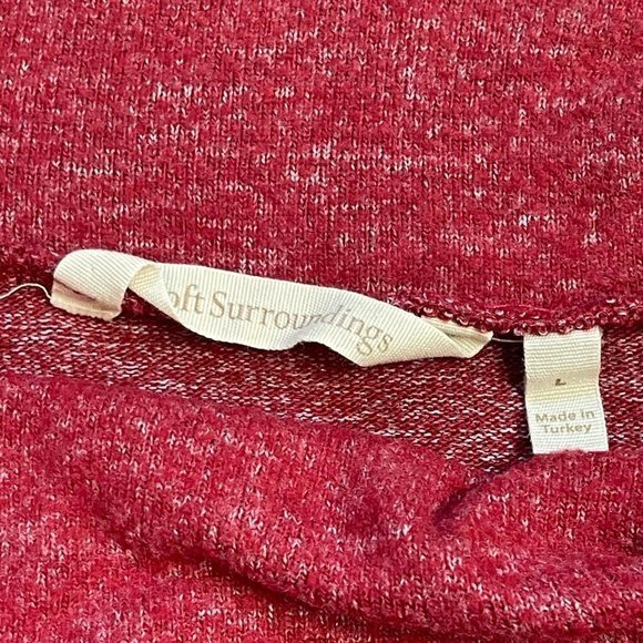 Soft Surroundings‎ Women's Rayon Blend Long Sleeve Cecillia Tunic Size Large - Picture 4 of 10